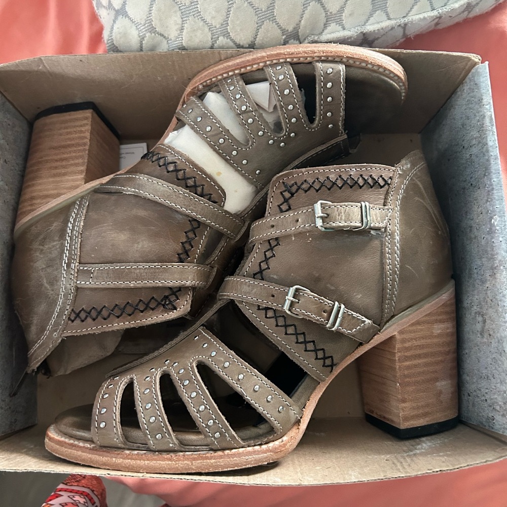 Freebird by Steven. Conner heels size 11.  Worn once and in great condition.